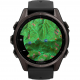 Смарт-годинник Garmin Fenix 8 43mm AMOLED Sapphire Carbon Gray DLC Tit. w. Black/Pebble Gray S. Band (010-02903-20/21/28) Купити в Україні