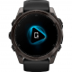 Смарт-годинник Garmin Fenix 8 51mm AMOLED Sapphire Carbon Gray DLC Titanium w. Black/Pebble Gray S. Band (010-02905-20/21/63) Купити в Україні