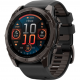 Смарт-годинник Garmin Fenix 8 51mm AMOLED Sapphire Carbon Gray DLC Titanium w. Black/Pebble Gray S. Band (010-02905-20/21/63) Купити в Україні