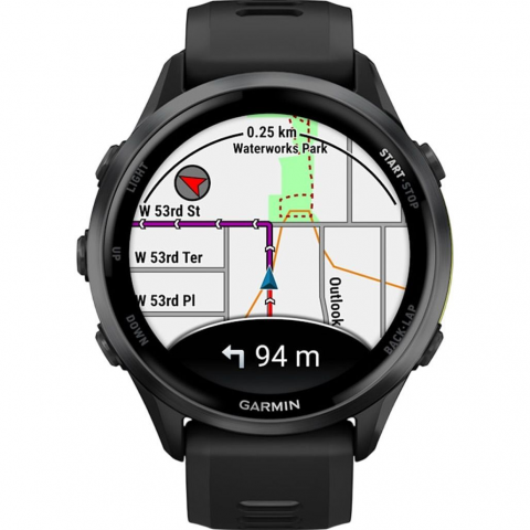 Смарт-годинник Garmin Forerunner 970 Carbon Gray DLC Titanium w. Black Case and Black/Translucent W. Band (010-02969-00/10) Купити в Україні