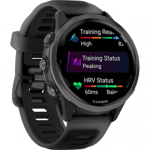 Смарт-годинник Garmin Forerunner 570 42mm Slate Gray Aluminum w. Translucent Black/Black Band (010-02970-00/40) Купити в Україні