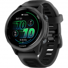 Смарт-годинник Garmin Forerunner 570 42mm Slate Gray Aluminum w. Translucent Black/Black Band (010-02970-00/40)