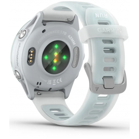 Смарт-годинник Garmin Forerunner 570 42mm Cloud Blue Aluminum w. Translucent Whitestone/Cloud Blue Band (010-02970-01/41) Купити в Україні