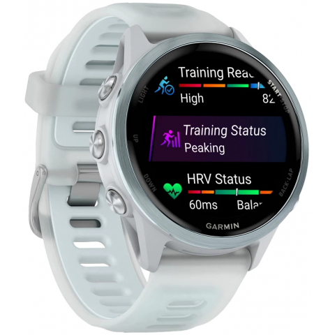 Смарт-годинник Garmin Forerunner 570 42mm Cloud Blue Aluminum w. Translucent Whitestone/Cloud Blue Band (010-02970-01/41) Купити в Україні