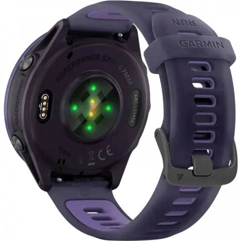 Смарт-годинник Garmin Forerunner 570 47mm Indigo Aluminium w. Translucent Imperial Purple/Indigo Band (010-02971-02/42) Купити в Україні
