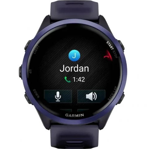 Смарт-годинник Garmin Forerunner 570 47mm Indigo Aluminium w. Translucent Imperial Purple/Indigo Band (010-02971-02/42) Купити в Україні