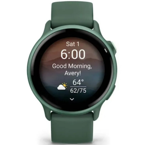 Смарт-годинник Garmin Vivoactive 6 Metallic Jasper Green with Jasper Green Band (010-02985-02/42) Купити в Україні