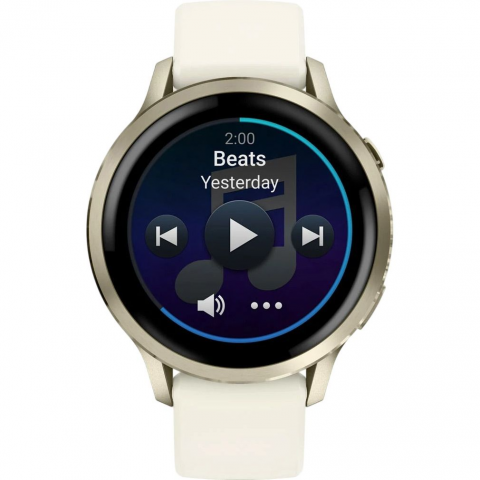 Смарт-годинник Garmin Venu 4 41 mm Lunar Gold with Bone Silicone Band (010-03013-00/40) Купити в Україні
