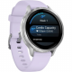 Смарт-годинник Garmin Venu 4 41 mm Silver with Periwinkle Silicone Band (010-03013-01/41) Купити в Україні
