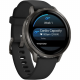 Смарт-годинник Garmin Venu 4 41 mm Slate with Black Silicone Band (010-03013-02/42) Купити в Україні