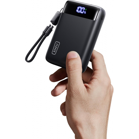 Універсальна батарея INIU Smallest 20000mAh Power Bank, 22.5W (P512) Black Купити в Україні