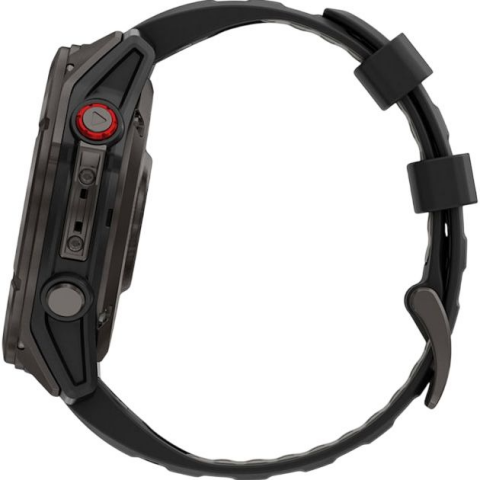 Смарт-годинник Garmin Fenix 8 Pro 51 mm AMOLED Carbon Gray DLC Titanium with Black/Pebble Gray (010-03199-00/01) Купити в Україні