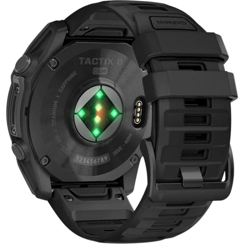 Смарт-годинник Garmin tactix 8 - 51 mm Solar Includes Applied Ballistics Ultralight Solver (010-03407-00/01) Купити в Україні
