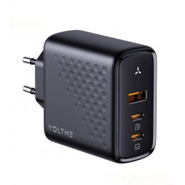 Зарядний пристрій VOLTME USB-C Revo 100 W GaN III Black