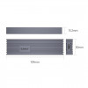 Зовнішня кишеня Orico M.2 для SSD NVME M-Key/B+M-Key (M232C3-G2) Купити в Україні