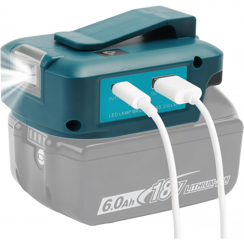 Зарядний пристрій QUPERR ADP05 для Makita 14.4v & 18v Battery Купити в Україні