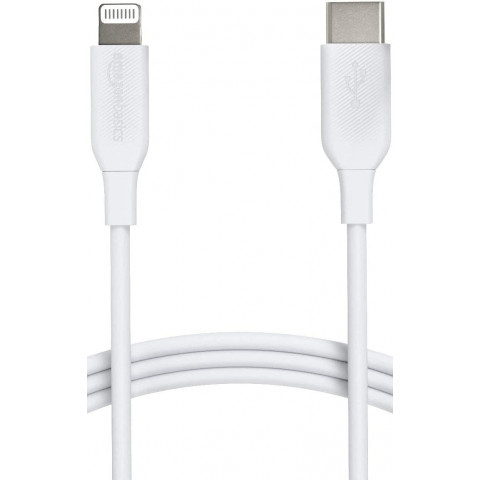 Кабель Amazon Basics USB-C to Lightning, 6 Feet, White Купити в Україні