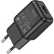 Зарядний пристрій Hoco C96A single port charger 1USB/2,1A Black Купити в Україні