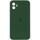 Чохол Silicone Full Case AA Camera Protect для iPhone 12 Atrovirens (FullAAi12-40) Купити в Україні
