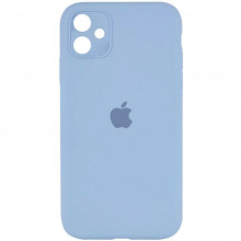 Чохол для смартфона Borofone Silicone Full Case AA Camera Protect for Apple iPhone 12 Cornflower (FullAAi12-49)