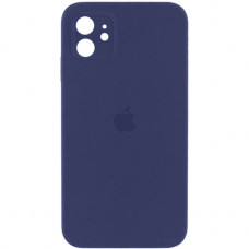 Чохол для смартфона Borofone Silicone Full Case AA Camera Protect for Apple iPhone 12 Dark Blue (FullAAi12-7)