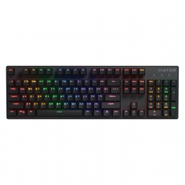 Клавіатура механічна HATOR Icefall Mecha wireless Rainbow (HTK204UA) black