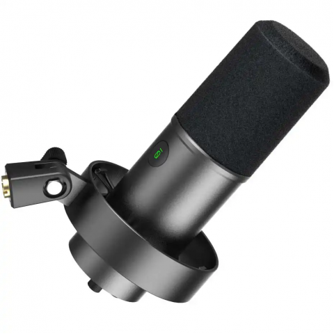 Мікрофон студійний/ для стрімінгу, подкастів Fifine K688 Black Купити в Україні