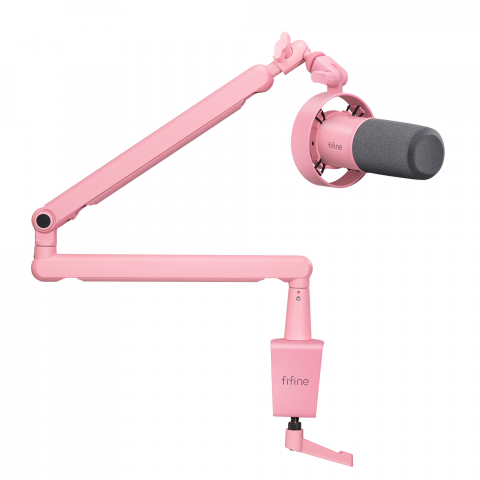 Мікрофон студійний/ для стрімінгу, подкастів Fifine T688P Pink Купити в Україні