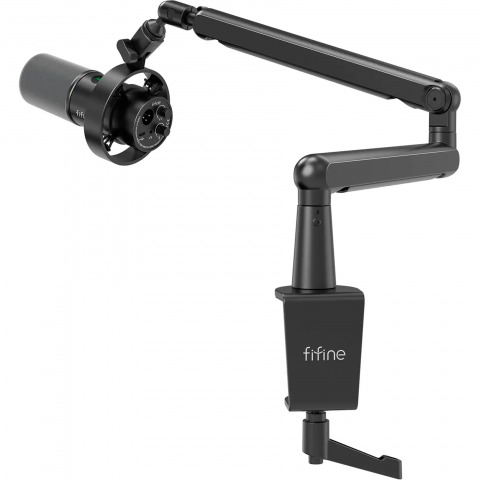 Мікрофон студійний/ для стрімінгу, подкастів Fifine T688 Black Купити в Україні
