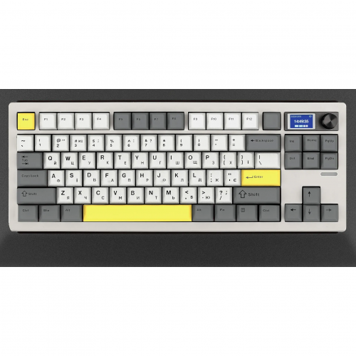 Клавіатура механічна бездротова EPOMAKER Shadow-S Mulan White (SHS-W-M) Купити в Україні