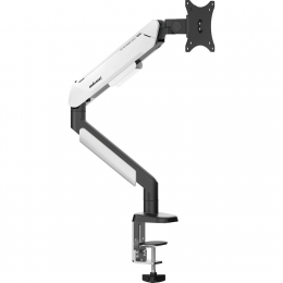 Настільна стійка Anda Seat Stealth Pro II RGB 17"-42" White (AD-W-A9X-1S-BW)