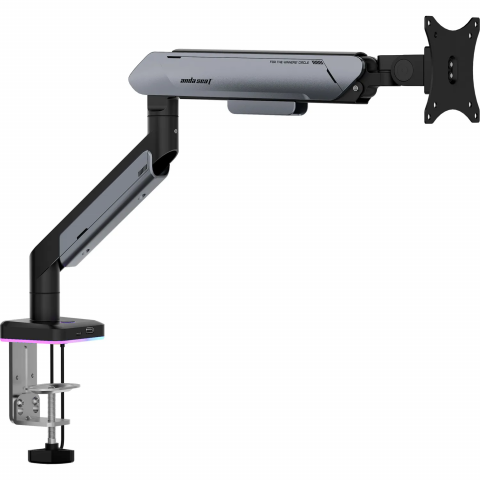 Настільна стійка Anda Seat Stealth Pro II RGB 17-42" Titanium (AD-W-A9X-1S-BT) Купити в Україні