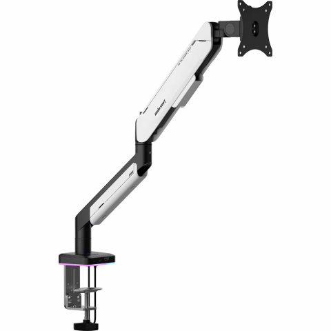 Настільна стійка Anda Seat Stealth Pro II RGB 17-42" White (AD-W-A9X-1S-BW) Купити в Україні