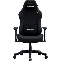 Комп&#039;ютерне крісло для геймера Anda Seat Luna L Black Fabric (AD18-44-B-F)