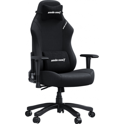 Комп&#039;ютерне крісло для геймера Anda Seat Luna L Black Fabric (AD18-44-B-F) Купити в Україні