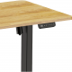 Комп'ютерний стіл OfficePro ODE1470LW Light Wood/Black Купити в Україні