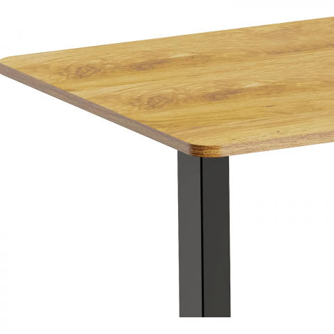 Комп'ютерний стіл OfficePro ODE1470LW Light Wood/Black Купити в Україні