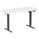 Комп'ютерний стіл OfficePro ODE1470WB White/Black Купити в Україні