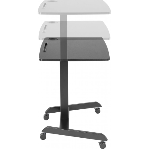 Приставний письмовий стіл OfficePro ODM380B Black Купити в Україні