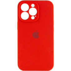Чохол накладка Silicone Full Case AA Camera Protect для Apple iPhone 13 Pro Red (FullAAi13P-11)