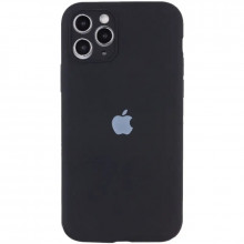 Чохол для смартфона Silicone Full Case AA Camera Protect for Apple iPhone 12 Pro 14,Black (FullAAi12-14)