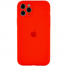 Чохол для смартфона Silicone Full Case AA Camera Protect for Apple iPhone 12 Pro Max Red (FullAAi12PM-11)