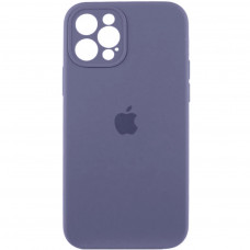 Чохол для смартфона Silicone Full Case AA Camera Protect for Apple iPhone 12 Pro Max Lavender Grey (FullAAi12PM-28)