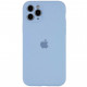 Чохол для смартфона Borofone Silicone Full Case AA Camera Protect for Apple iPhone 12 Pro Max Cornflower (FullAAi12PM-49) Купити в Україні