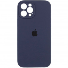 Чохол для смартфона Borofone Silicone Full Case AA Camera Protect for Apple iPhone 12 Pro Max Dark Blue (FullAAi12PM-7)