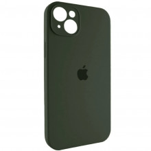 Чохол для смартфона Borofone Silicone Full Case AA Camera Protect for Apple iPhone 13 Atrovirens (FullAAi13-40)