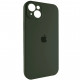 Чохол для смартфона Borofone Silicone Full Case AA Camera Protect for Apple iPhone 13 Atrovirens (FullAAi13-40) Купити в Україні