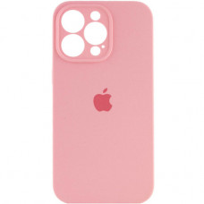 Накладка Silicone Full Case AA Camera Protect for Apple iPhone 13 Pro Max Grapefruit (FullAAi13PM-37)