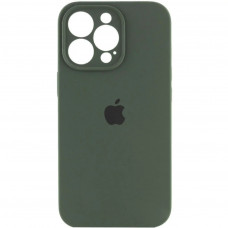 Чохол накладка Silicone Full Case AA Camera Protect for Apple iPhone 13 Pro 40,Atrovirens (FullAAi13P-40)