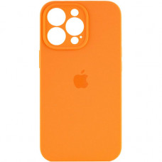 Чохол накладка Silicone Full Case AA Camera Protect для Apple iPhone 13 Pro Orange (FullAAi13P-52)